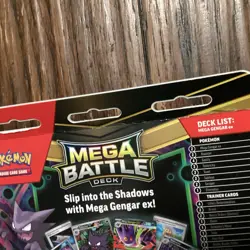 Pokemon Mega Battle Deck Mega Gengar Ex BRAND NEW SEALED - Image 5
