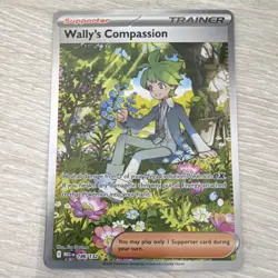 Pokemon Wally's Compassion Special Illustration Rare 186/132 Mega Evolution Holo - Image 1