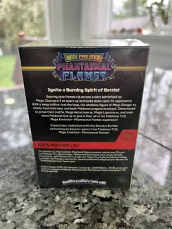 Pokemon TCG Mega Evolution Phantasmal Flames Booster Bundle Sealed 6 Packs - Image 2