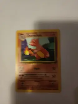Pokemon TCG Charmeleon Base Set 24/102 Regular Shadowless Uncommon - Image 1
