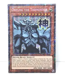 YuGiOh Obelisk the Tormentor RA05-EN129 Starlight Rare NM Rarity 5 - Image 1