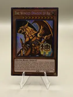 The Winged Dragon of Ra 1st Edition Starlight Rare RA05-EN130 Yu-Gi-Oh! - Image 2