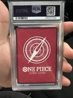 2024 One Piece JPN Shanks #001 OP09 Alternate Art PSA 10 - Image 3