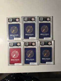 One Piece Monkey D Luffy ACE Bundle. Parallel, OP05, OP013, ST01, P-043 - Image 3