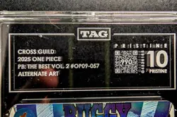 One Piece TCG | PRISTINE TAG 10 | PRB The Best VOL.2 | OP09-057 Cross Guild ALT - Image 3