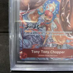 Tony Tony Chopper (3on3 Cup Top Prize) BGS 10 2023 One Piece Promo ST01-006 Eng - Image 4