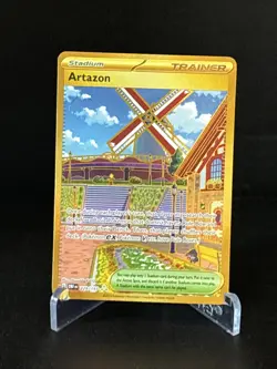Pokemon TCG Trainer Artazon Obsidian Flames Hyper Rare Gold Card 229/197 - Image 2