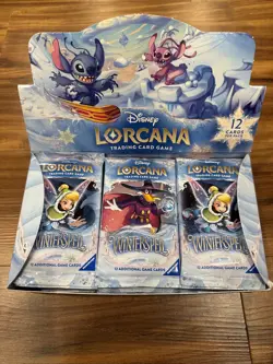 NEW SEALED Disney Lorcana TCG Winterspell English 24x Booster Packs - Image 1
