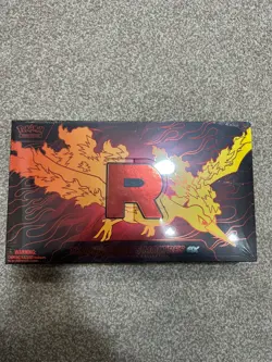 Pokemon TCG Team Rockets Moltres ex Ultra Premium Collection UPC In Hand - Image 1