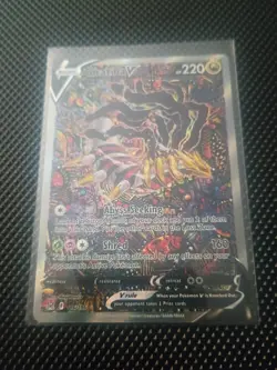 Pokemon Card Giratina v Alt Art FA 186/196 Lost Origin SWSH 2022 LP Condition - Image 1