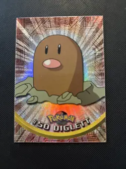 Pokemon: Topps (TV Animation)- 2 Card Foil Lot: Diglet And Dugtrio - Image 2