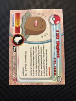 Pokemon: Topps (TV Animation)- 2 Card Foil Lot: Diglet And Dugtrio - Image 4