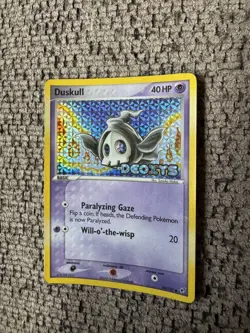 2005 Pokemon EX Deoxys #58 Duskull Reverse Holo NM Rare Vintage Card STAMPED - Image 2