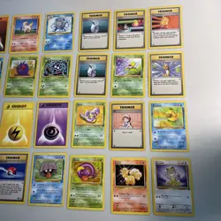 Pokemon Base Set Fossil Set Jungle Lot 28 Cards - Image 3