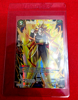 Bardock, Fully Unleashed - P-067 Gold Foil Dragon Ball Super Card NM - Image 1