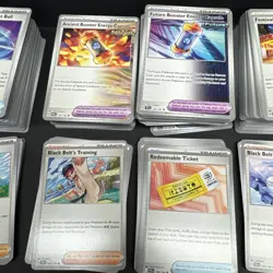 Pokemon Modern Trainer Card Bulk Lot, No Holos, Common And Uncommon, 800+ Cards - Image 4