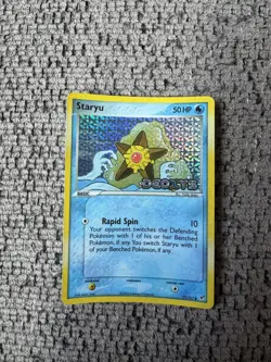 2005 Pokemon EX Deoxys #77 Staryu Reverse Holo MINT Rare Vintage Card STAMPED - Image 1