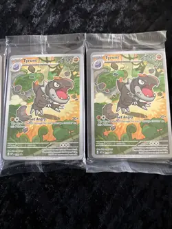 Pokemon Tyrunt #070 Perfect Order Promo Black Star ⭐ Card Full Art Sealed X4! - Image 4