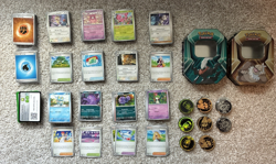 Pokemon - Huge Collection Bulk Lot of 630+ Cards - 2 Tins & Coins - Image 1