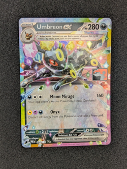 Umbreon EX 60/131 Prismatic Evolution With Pokemon Play Stamp NM TCG Card - Image 1