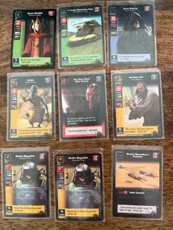 Young Jedi CCG card lot - 300+ cards - 1st set, mixed rarity! - Image 1