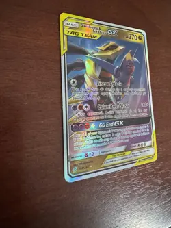 Garchomp & Giratina GX Tag Team 146/236 Holo Pokemon Card – VG - NM See Photos - Image 2