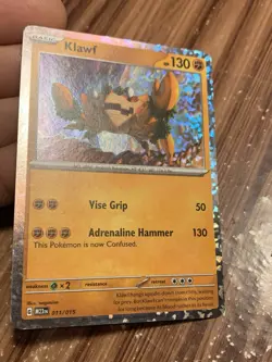 Pokemon TCG Klawf 011/015 McDonalds 2023 Promo Confetti Holo Card Lp - Image 3