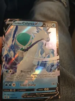 Ice Rider Calyrex V #SWSH130 promo card - Image 1