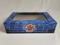 Bakugan Battle Brawlers Card Box Blue Magnetic Closure 2008 - Image 1