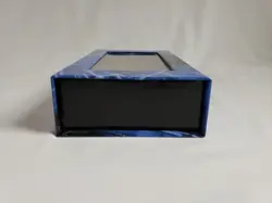 Bakugan Battle Brawlers Card Box Blue Magnetic Closure 2008 - Image 2