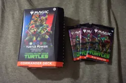 MTG TMNT Turtle Power Box USED - Image 1