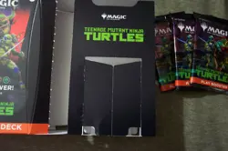 MTG TMNT Turtle Power Box USED - Image 3