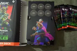 MTG TMNT Turtle Power Box USED - Image 4