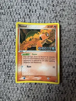 2005 Pokemon EX Deoxys #68 Numel Reverse Holo NM Rare Vintage Card STAMPED - Image 1