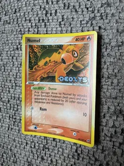 2005 Pokemon EX Deoxys #68 Numel Reverse Holo NM Rare Vintage Card STAMPED - Image 2