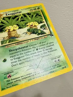 Exeggutor 13/18 - Damaged - Southern Islands - Pokemon 2001 - Image 3