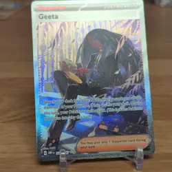 Pokemon Geeta 226/197 SV03 Obsidian Flames Full Art Trainer Holo - Image 2
