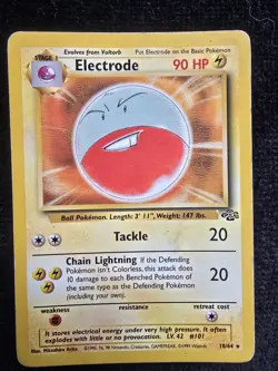 1999 Pokemon TCG Jungle Electrode Rare #18/64 Regular Unlimited - Image 1