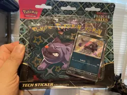 Lot of 4 Pokemon Scarlet & Violet (2) Paldean (1) Paldea (1) Base - Sticker Tech - Image 2