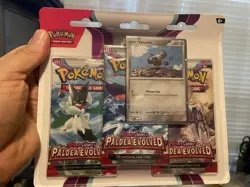 Lot of 4 Pokemon Scarlet & Violet (2) Paldean (1) Paldea (1) Base - Sticker Tech - Image 3