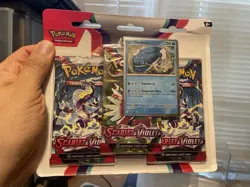 Lot of 4 Pokemon Scarlet & Violet (2) Paldean (1) Paldea (1) Base - Sticker Tech - Image 4