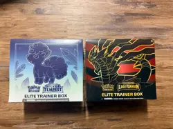 Pokemon Lost Origin & Silver Tempest Elite Trainer Box Sealed Lot - Image 1
