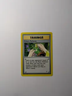 Erika's Perfume 110/132 Uncommon Gym Heroes Pokemon Unlimited Moderately Played - Image 1