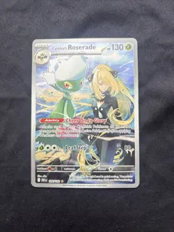 Pokemon TCG Cynthia's Roserade Destined Rivals 184/182 NM Condition - Image 1