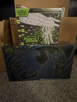 Pokemon Mega Charizard X EX Ultra Premium Collection (UPC) And Perfect Order ETB - Image 1