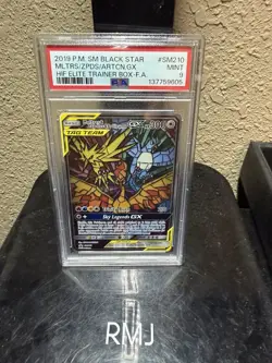 2019 POKEMON SM BLACK STAR PROMO #SM210 MLTRS/ZPDS/ARTCN.GX HIF PSA 9 - Image 1