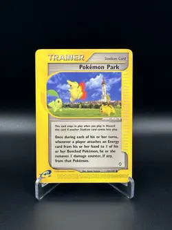 Pokemon TCG Pokemon Park #131/147 Trainer Regular Uncommon CCG Aquapolis mp - Image 1
