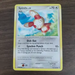 Spinda 111/132 - LP DP Secret Wonders - 2007 Common Pokemon TCG Card - Image 1
