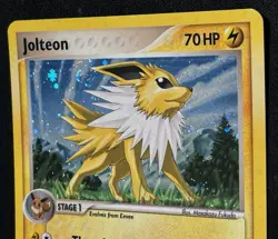 Pokemon - Jolteon 3/17 - Pop Series 3 Holo Rare - SWIRL - VLP - Image 2