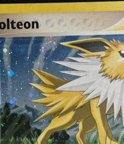 Pokemon - Jolteon 3/17 - Pop Series 3 Holo Rare - SWIRL - VLP - Image 3